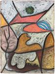 Gouache sur papier 78x56
