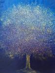 Arbre bleu