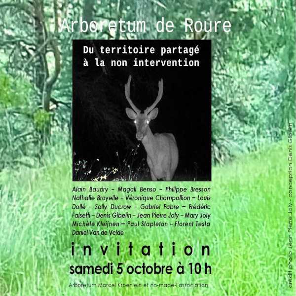 BROYELLE Nathalie invite à  l'Arboretum de Roure le 5 octobre 2024